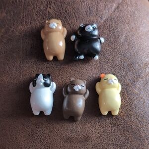 5pc Cat Fridge Magnets